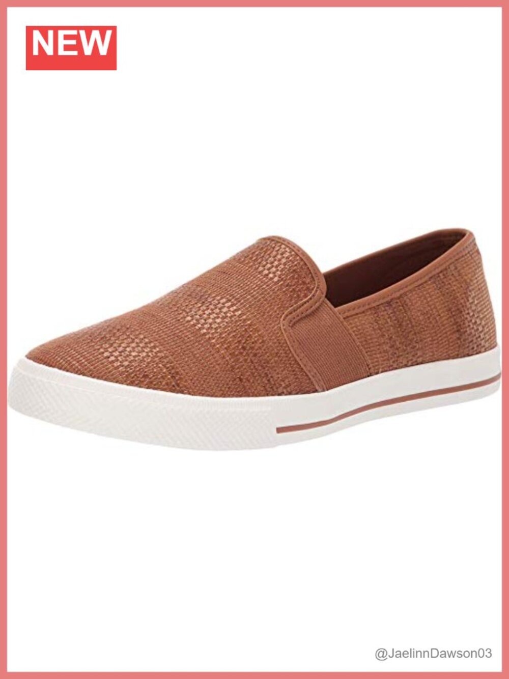 Canvas Round Toe Slip-on Sneakers with Padded Insole